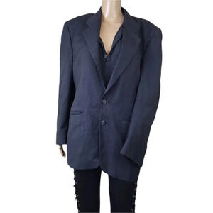 Gianfranco Ruffini Italy Diamond Print Blazer